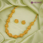 Traditional Maharashtrian Kolhapuri Ball Mala 2 No. (with earrings)