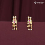 Traditional Maharashtrian Kolhapuri Chinchpeti Moti Tops Kasturi B (Earrings)