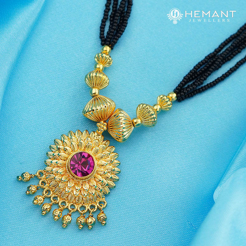 Traditional Maharashtrian Kolhapuri Mangalsutra Utar G Surya