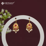 Traditional Maharashtrian Kolhapuri Micro Gold Plated Bugadi H