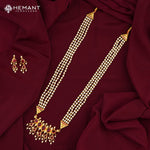 Traditional Maharashtrian Kolhapuri Rani Har Moti Puneri 5 Stone