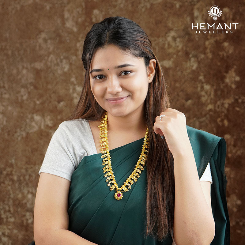 Traditional Maharashtrian Kolhapuri Saaj Jav Plain 21 Pan