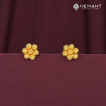 Traditional Maharashtrian Kolhapuri Tops 7 Mani Spot 6 MM (Kudi Earrings)
