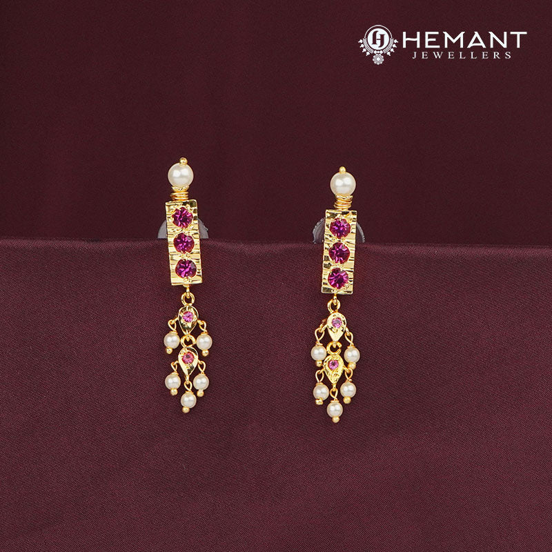 Traditional Maharashtrian Kolhapuri Tops Chinch Peti Banda Red