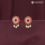 Traditional Maharashtrian Kolhapuri Tops Karwari Gadha AD II Oval