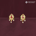 Traditional Maharashtrian Kolhapuri Tops Karwari Patra Oval Badam