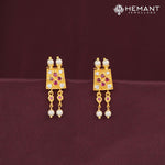 Traditional Maharashtrian Kolhapuri Tops Kasturi 8 Stone Moti