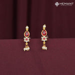 Traditional Maharashtrian Kolhapuri Tops Kasturi Panadi 7 Stone