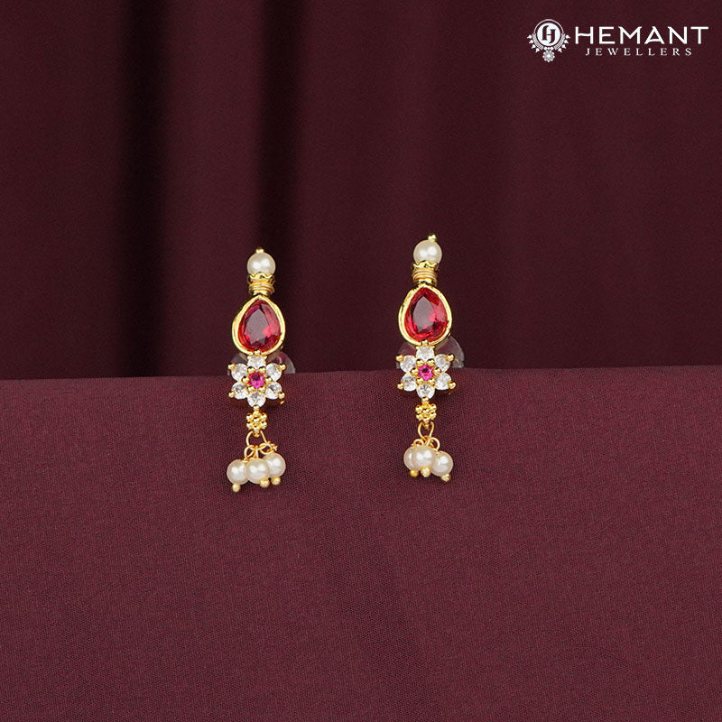 Traditional Maharashtrian Kolhapuri Tops Kasturi Panadi 7 Stone