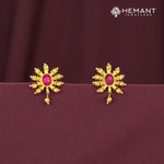 Traditional Maharashtrian Kolhapuri Tops Oval RC Golden Full