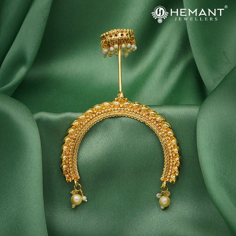 Traditional Micro Gold Plated Ambada Hair Pin