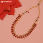 Antique Necklace Set with Earrings - 5437-440