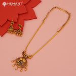 Antique Necklace Set with Earrings - 5412