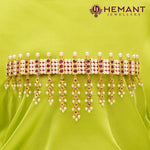 Traditional Maharashtrian Kolhapuri Gadi Thushi Chinch Peti Lolak Zalar Red