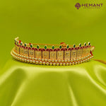 Traditional Maharashtrian Kolhapuri Gadi Thushi Swastik WT