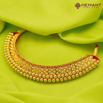 Traditional Maharashtrian Kolhapuri Gadi Thushi X Thushi Plain