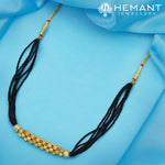 Traditional Maharashtrian Kolhapuri Mangalsutra 5 No. Patch Dot