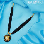 Traditional Maharashtrian Kolhapuri Mangalsutra Plain RC Disco Full II
