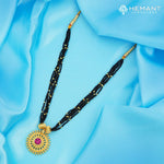 Traditional Maharashtrian Kolhapuri Mangalsutra Random Saj Rava II