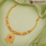 Traditional Maharashtrian Kolhapuri Rukmini Har Saj III Veni