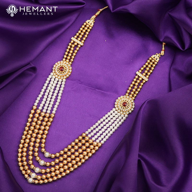 Luxurious Groom Sherwani Necklace for a Memorable Wedding Day