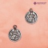 Traditional Maharashtrian Kolhapuri Putali Haar 11 Coin Black Small Silver(Oxidized) WT