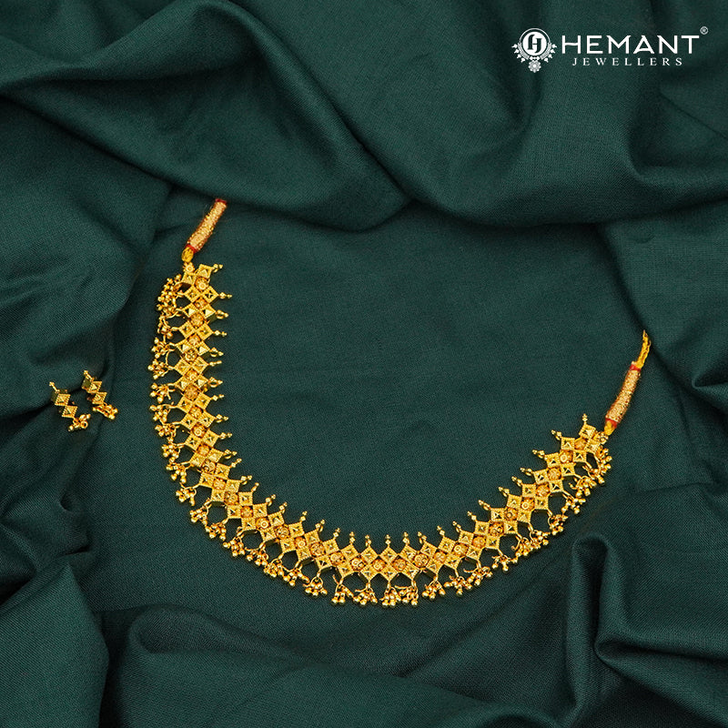 Traditional Maharashtrian Kolhapuri Necklace