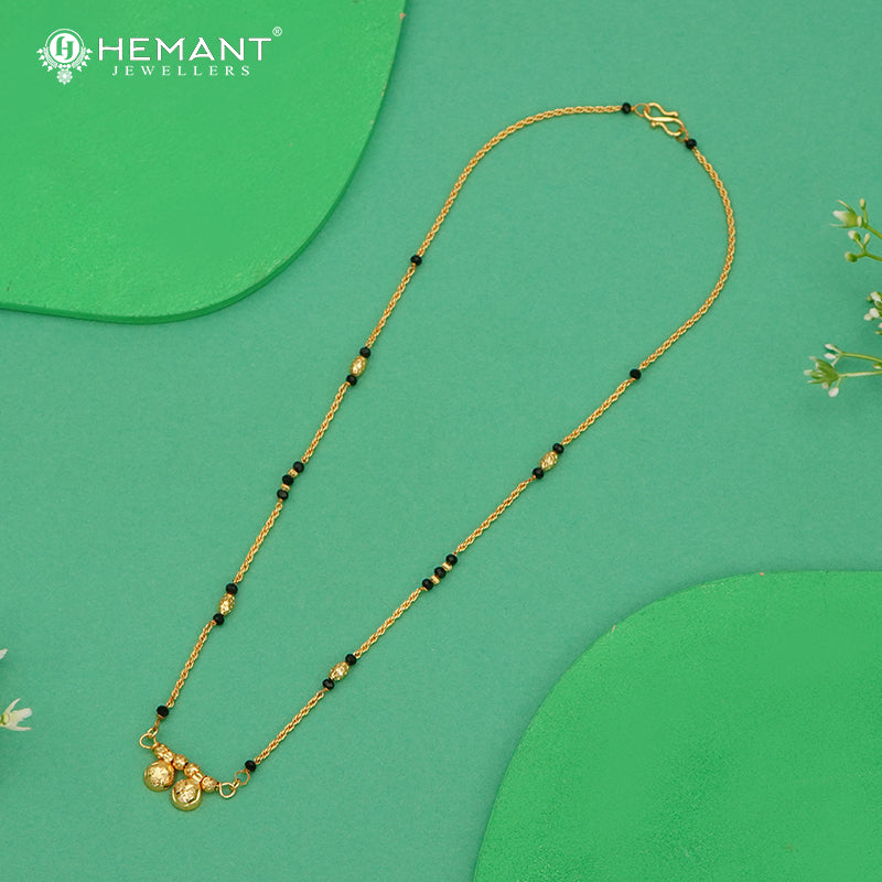 Elegant 18" Mangalsutra with Vati Pendant- 2241