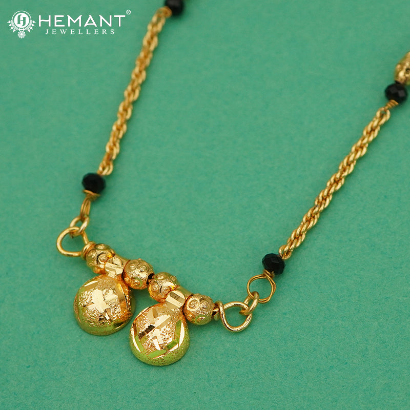 Elegant 18" Mangalsutra with Vati Pendant- 2241