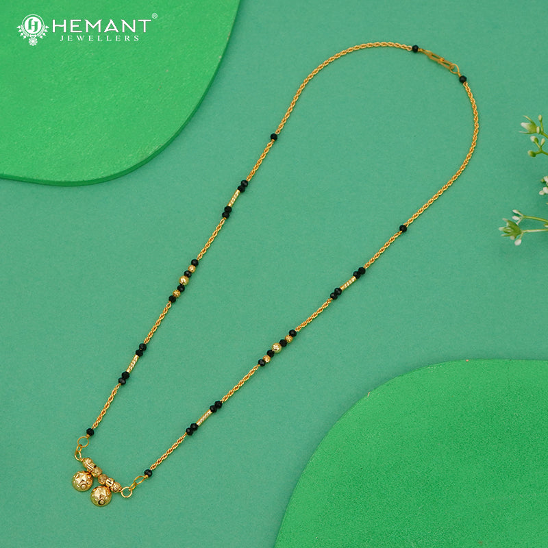 Elegant 18" Mangalsutra with Vati Pendant- 2522