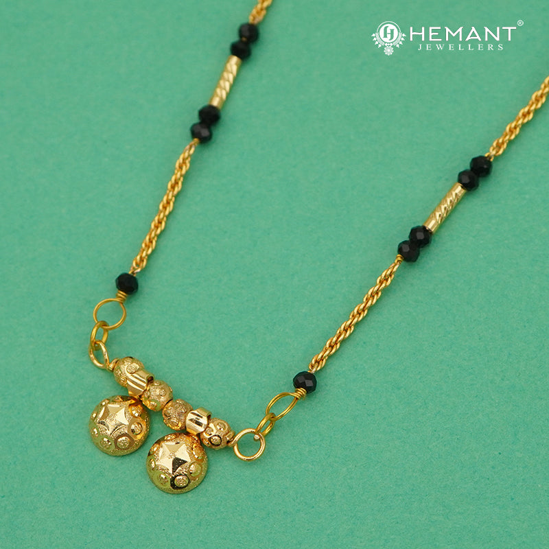 Elegant 18" Mangalsutra with Vati Pendant- 2522