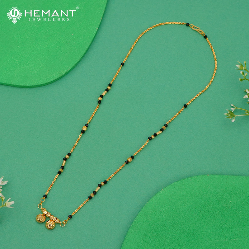 Elegant 18" Mangalsutra with Vati Pendant- 2601