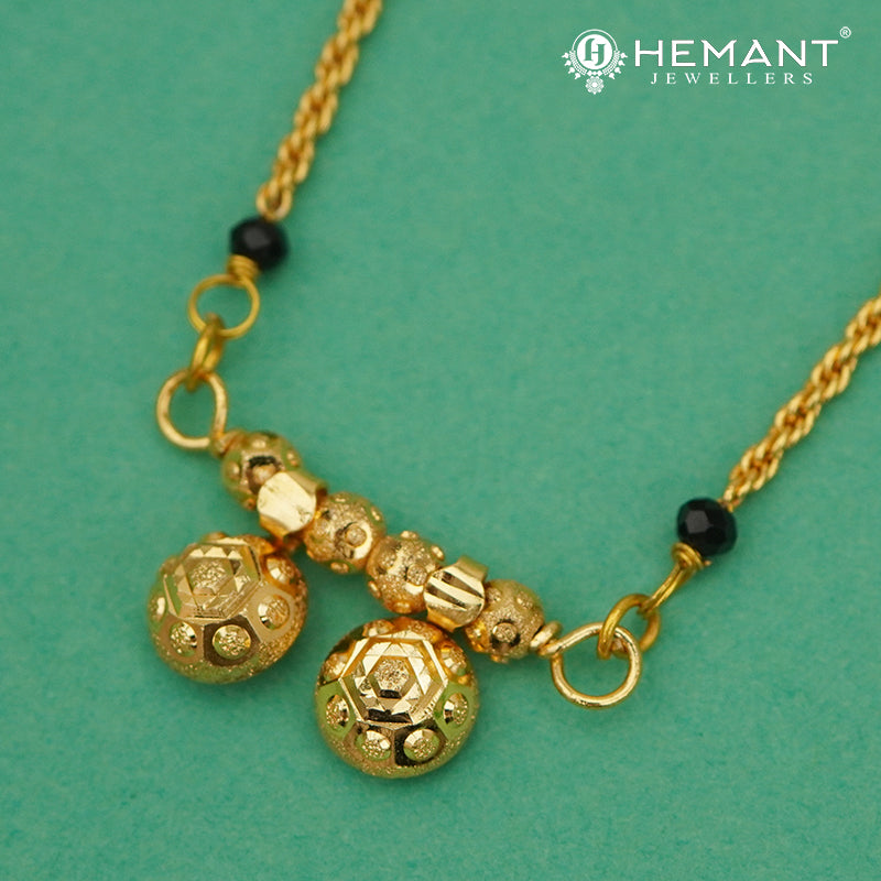 Elegant 18" Mangalsutra with Vati Pendant- 2601