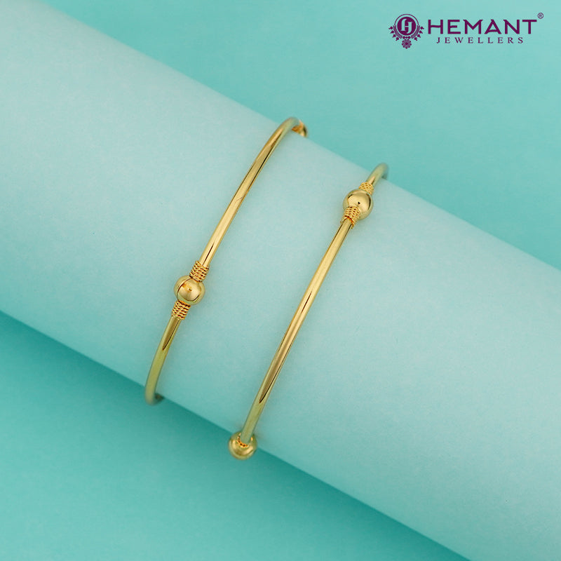 Micro Gold Plated Bangle 3870-72