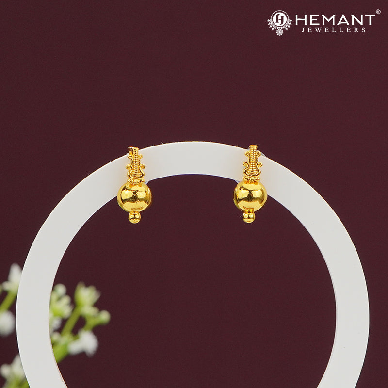 Micro Gold Plated Ear Tops Gaji Patti – 42