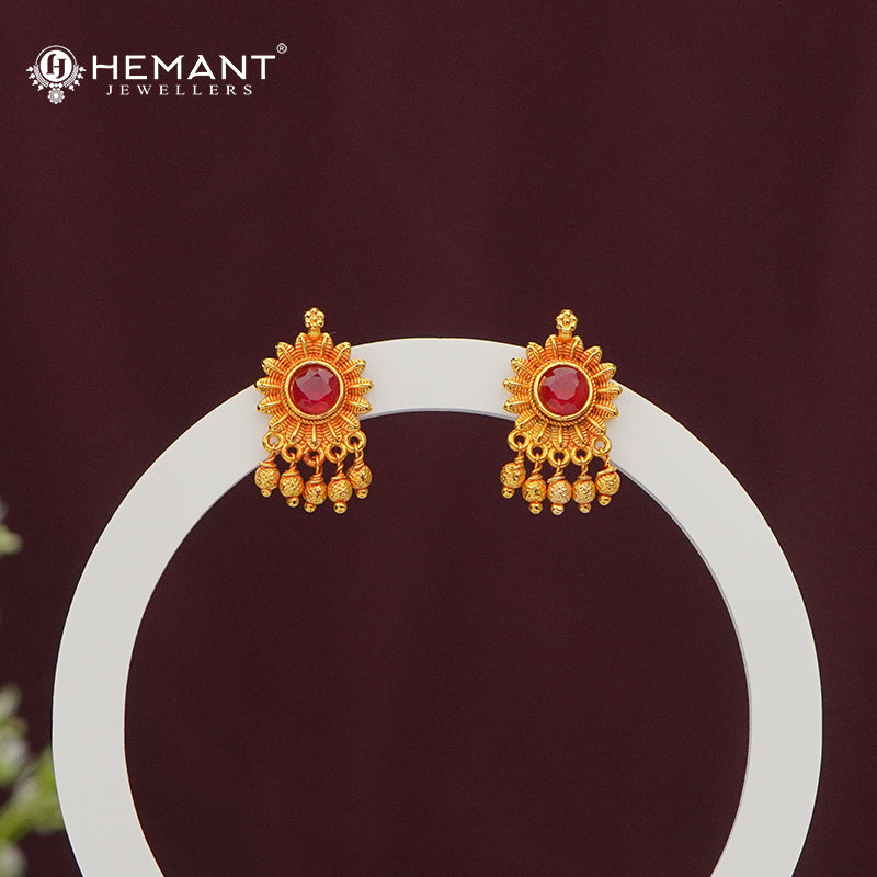 Traditional Maharashtrian Kolhapuri Tops Surya Geru - 4220