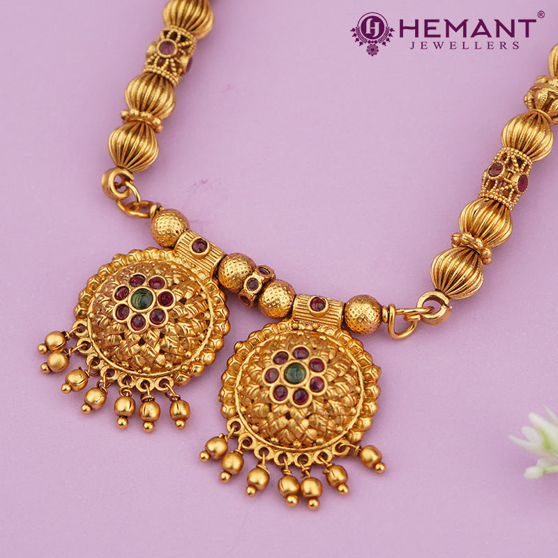 Antique Mangalsutra Long (4407)