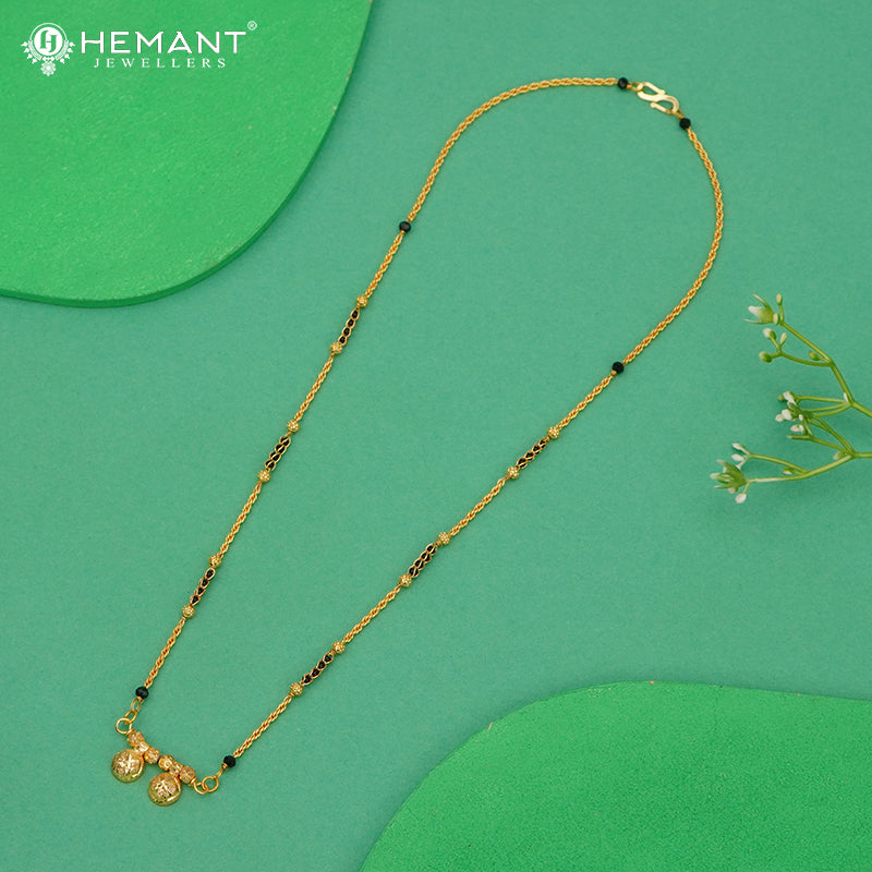Elegant 18" Mangalsutra with Vati Pendant- 4417