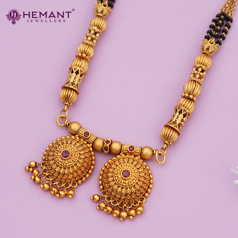 Antique Mangalsutra Long (4695)