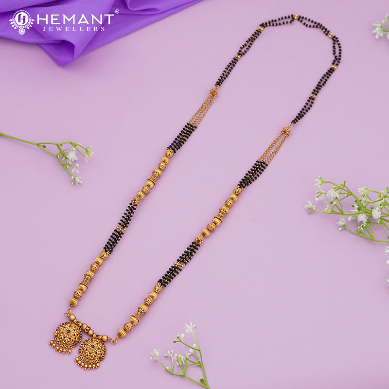 Antique Mangalsutra Long 4696-97