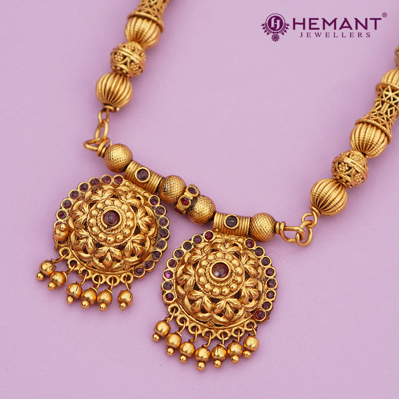Antique Mangalsutra Long 4696-97