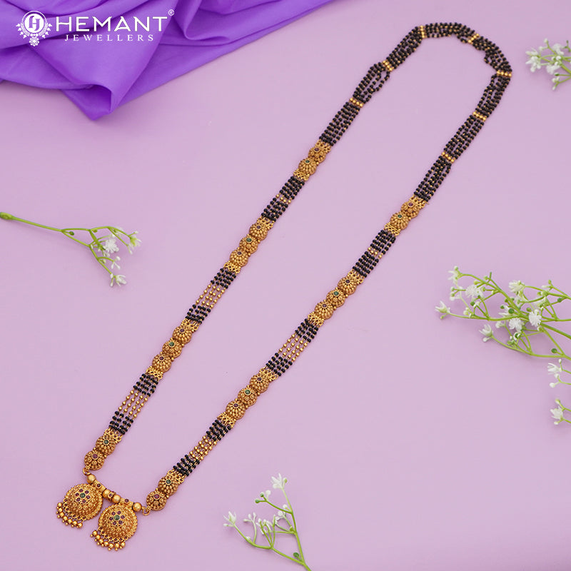 Antique Mangalsutra Long 4698-99