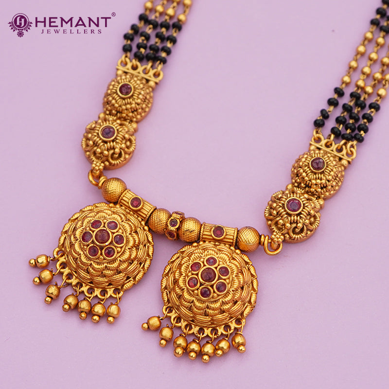 Antique Mangalsutra Long 4702-03