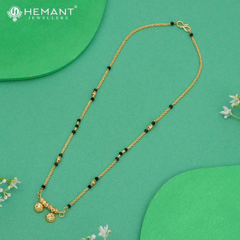 Elegant 18" Mangalsutra with Vati Pendant- 4780