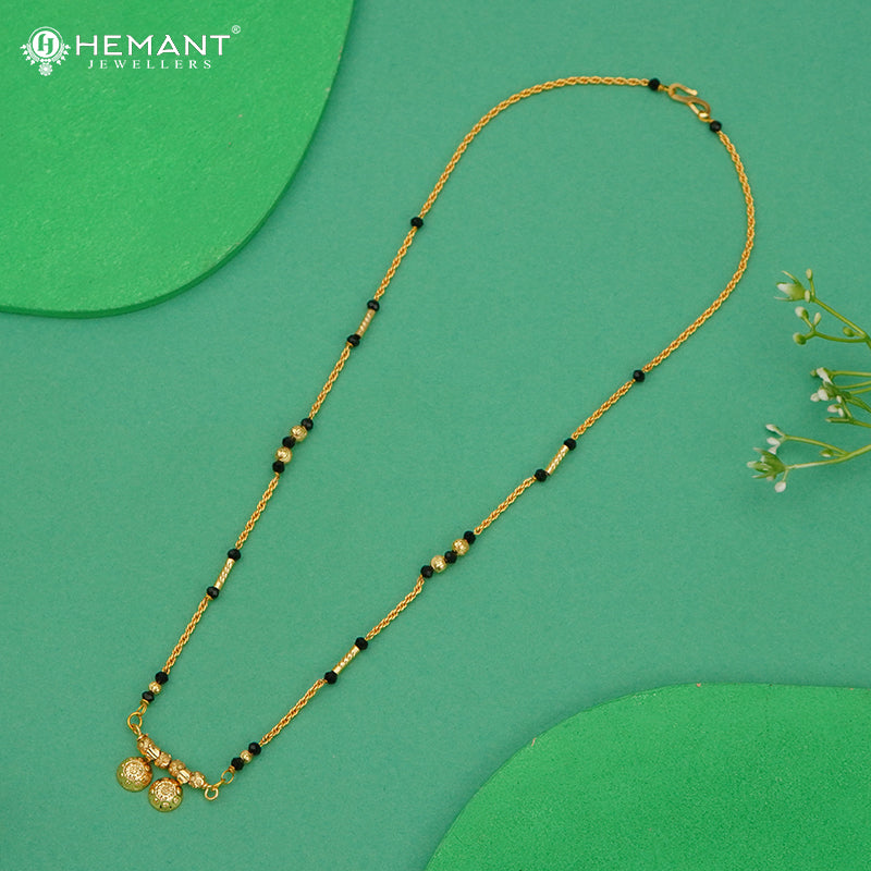 Elegant 18" Mangalsutra with Vati Pendant- 4885