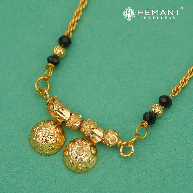 Elegant 18" Mangalsutra with Vati Pendant- 4885