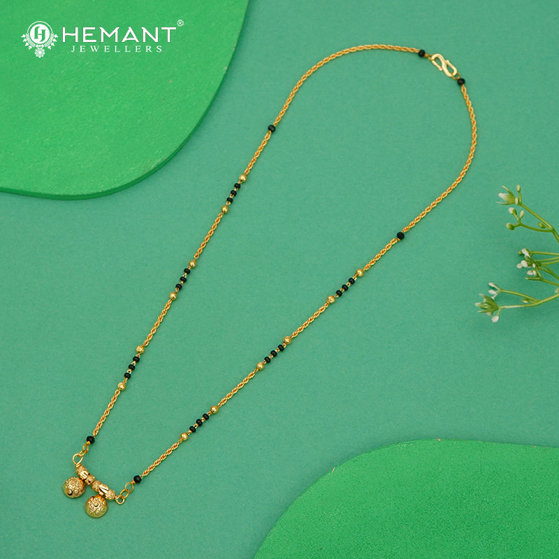 Elegant 18" Mangalsutra with Vati Pendant- 4892