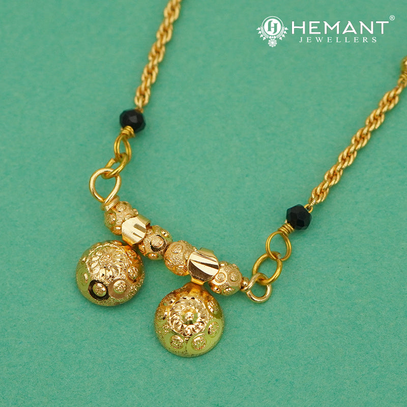 Elegant 18" Mangalsutra with Vati Pendant- 4892