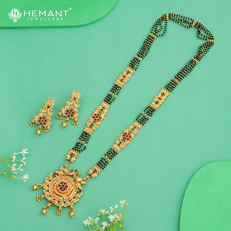 Antique Mangalsutra Long 4908