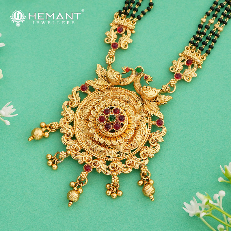 Antique Mangalsutra Long 4908